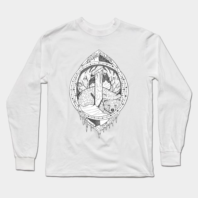 ISA Norse Rune Long Sleeve T-Shirt by odinseyecustoms